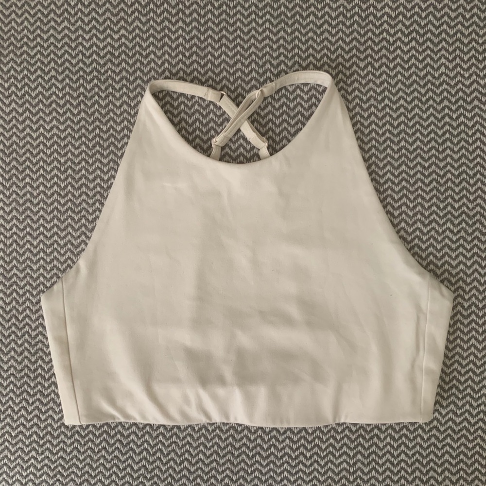 Girlfriend Ivory Topanga Bra - Medium